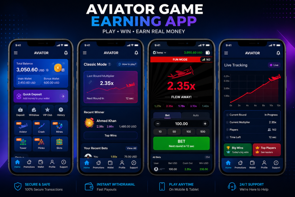 Aviator Game Earning App 