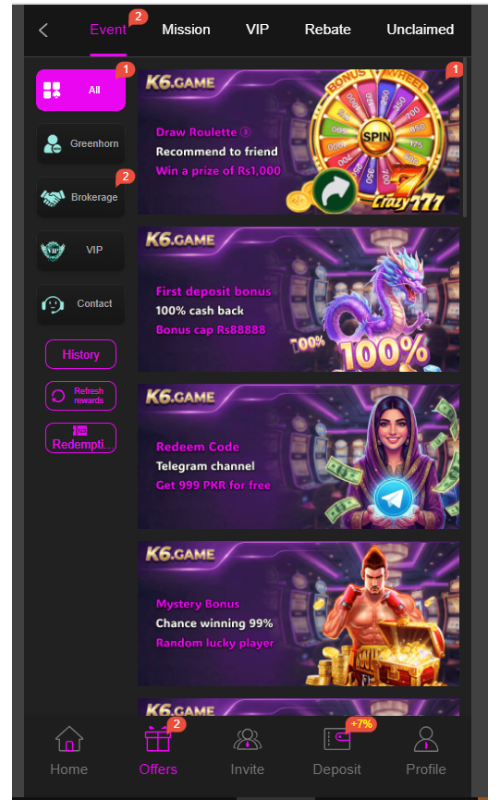 K6 Game